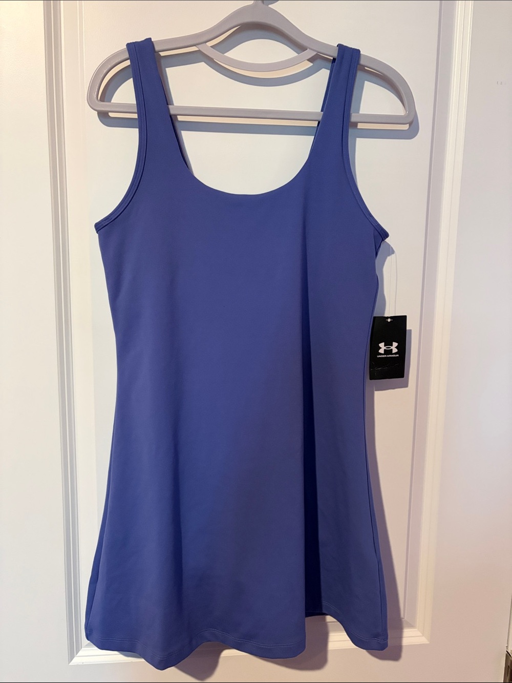 💜 Under Armour Women’s Periwinkle Performance Dress/Skirted Romper Built In Bra